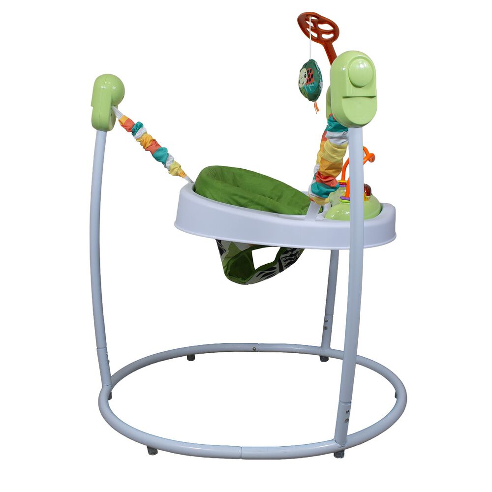 Centro De Actividad Saltarin Con Musica Jump & Play Verde image number 3.0