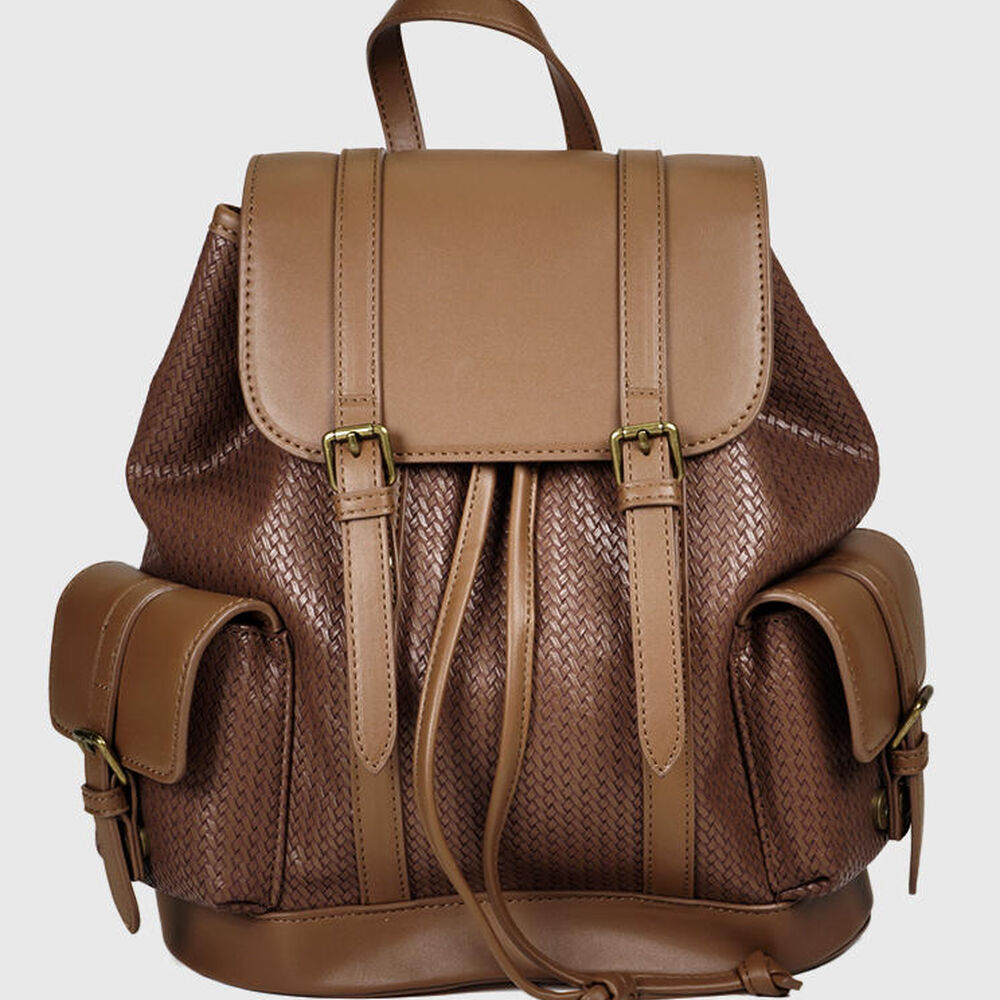 Mochila Megan Taupe image number 0.0