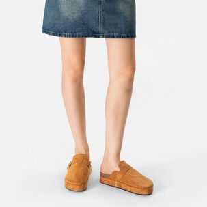 Zueco Vintage Confort Con Hebilla Mujer Weide Qiu359