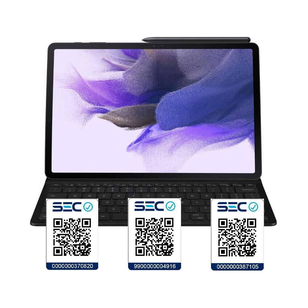 Tablet 12.4" Samsung Galaxy Tab S7 FE / 6 GB RAM / 128 GB / Mystic Black + Teclado + L&aacute;piz +&nbsp;Keyboard Cover image number 9.0