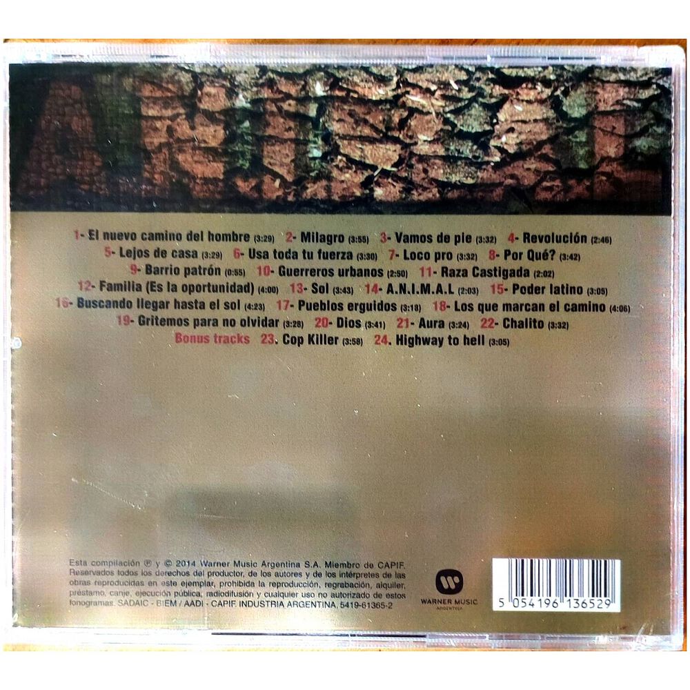 A.n.i.m.a.l. - Antologia 1996-2001 | Cd image number 1.0