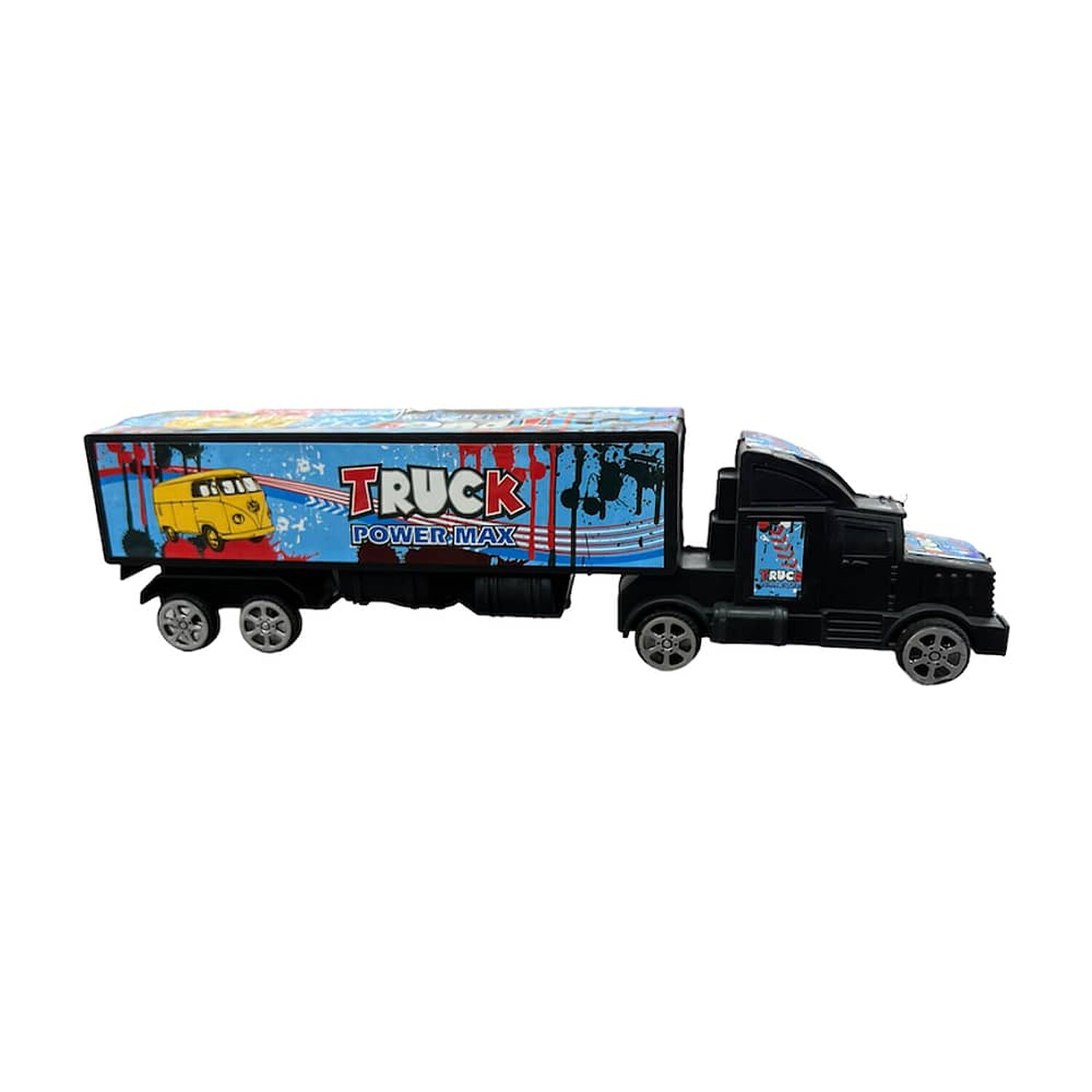 Juguete Camion Trailer Furgon Friccion image number 7.0