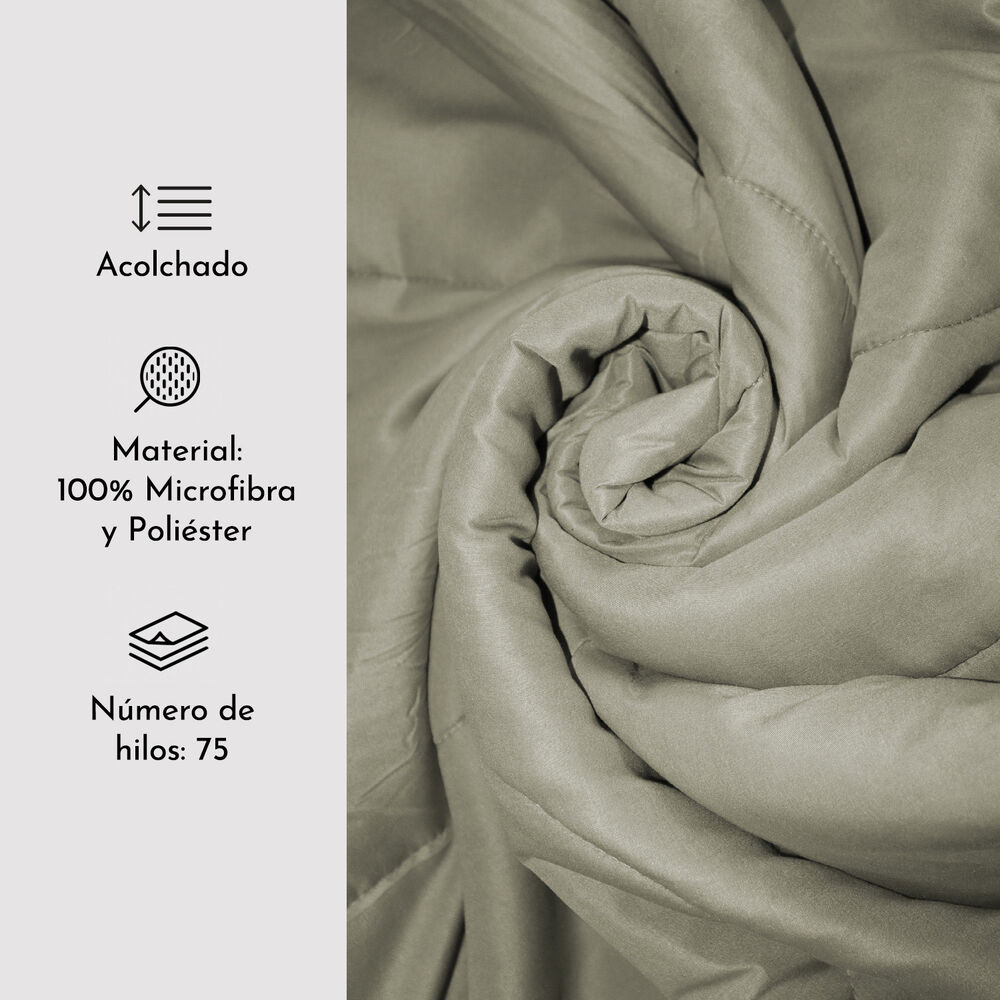 Plumón Liso Colors 2 Plazas image number 2.0