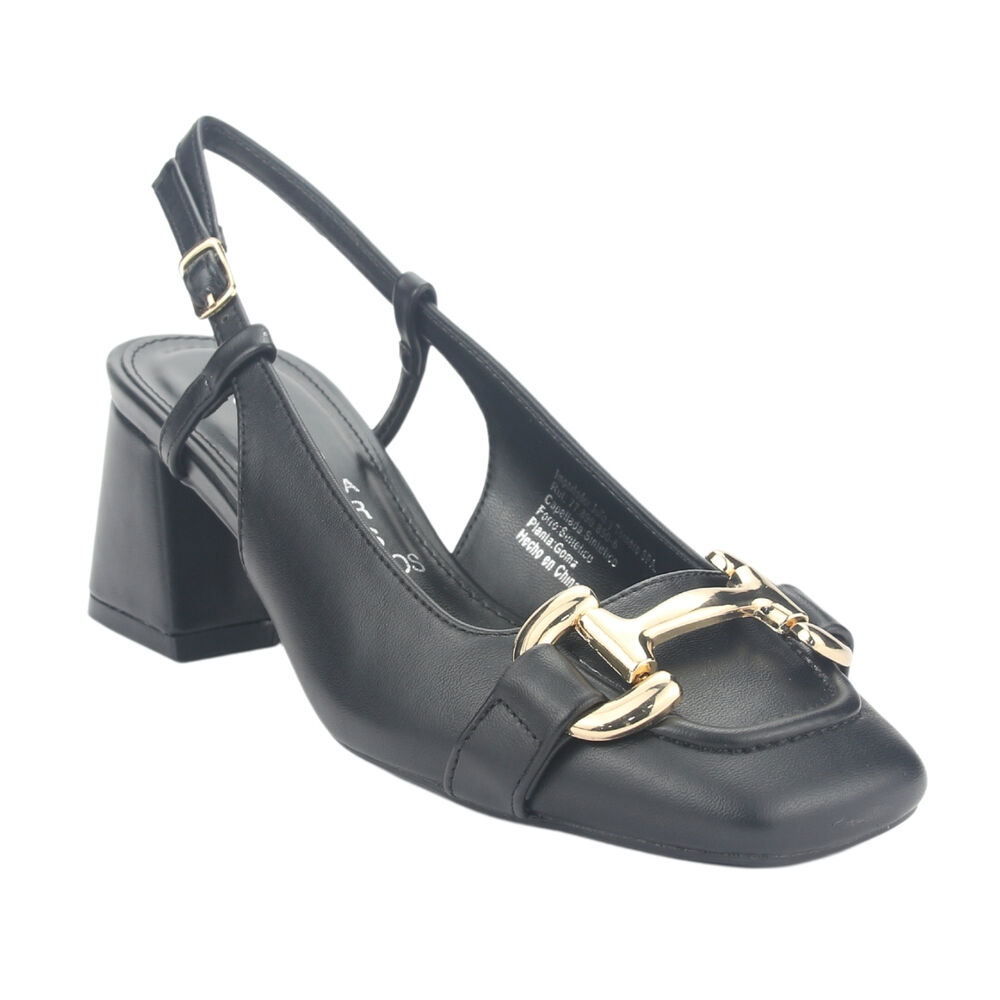 Zapato Chalada Mujer Corso-8 Negro Casual image number 2.0