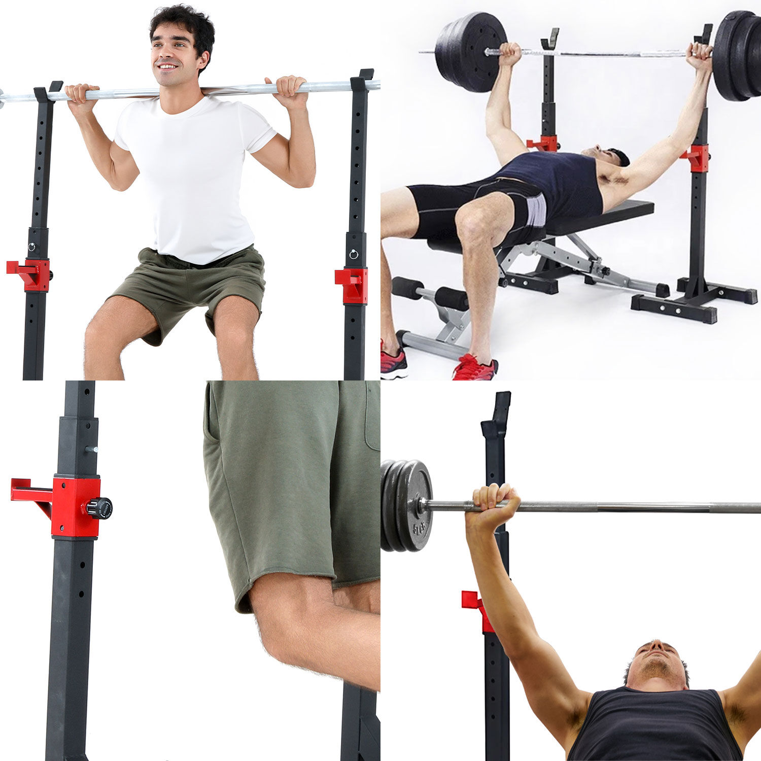 Squat Rack Atletis Force Line 100 image number 7.0