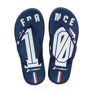 Sandalia Hombre Azul/rojo Francia Rider