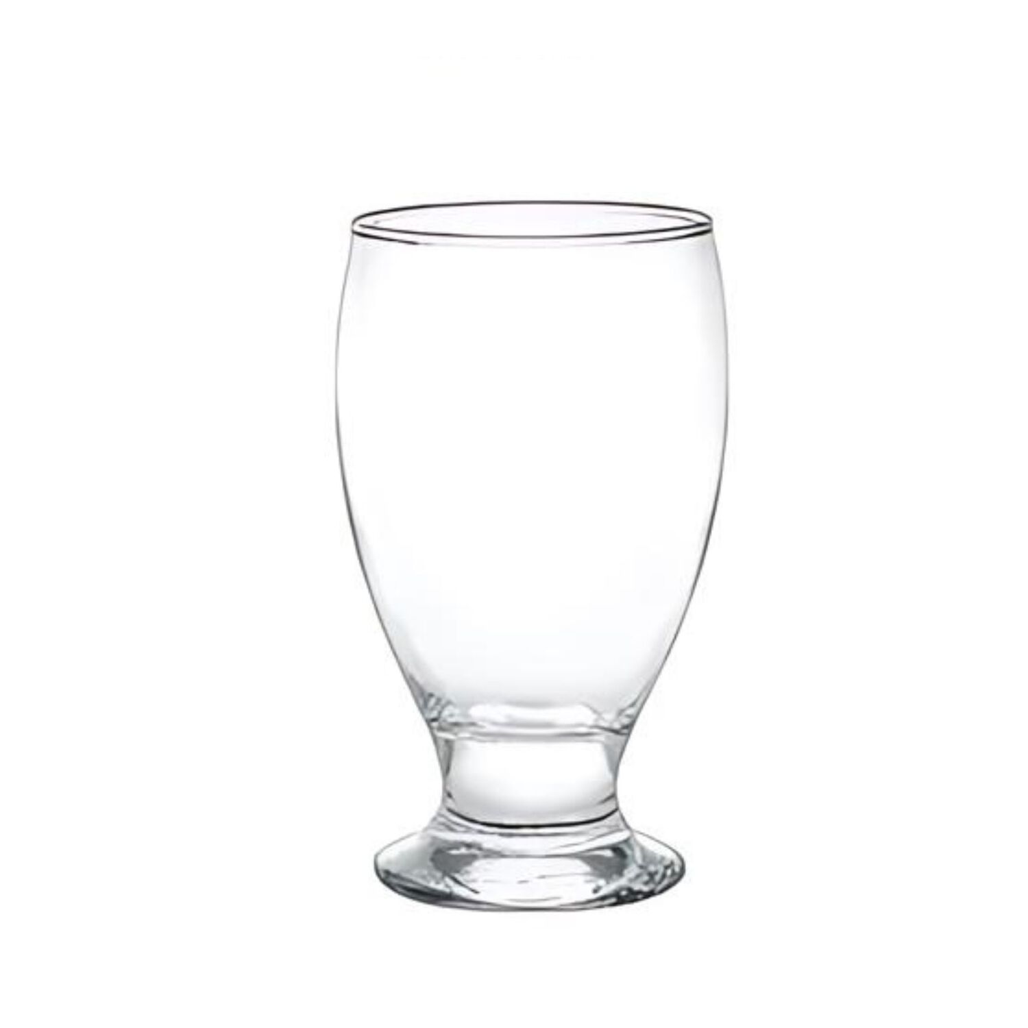 Display 6 Copas Lexington 355cc Para Agua Bebida Cerveza Cristar image number 3.0