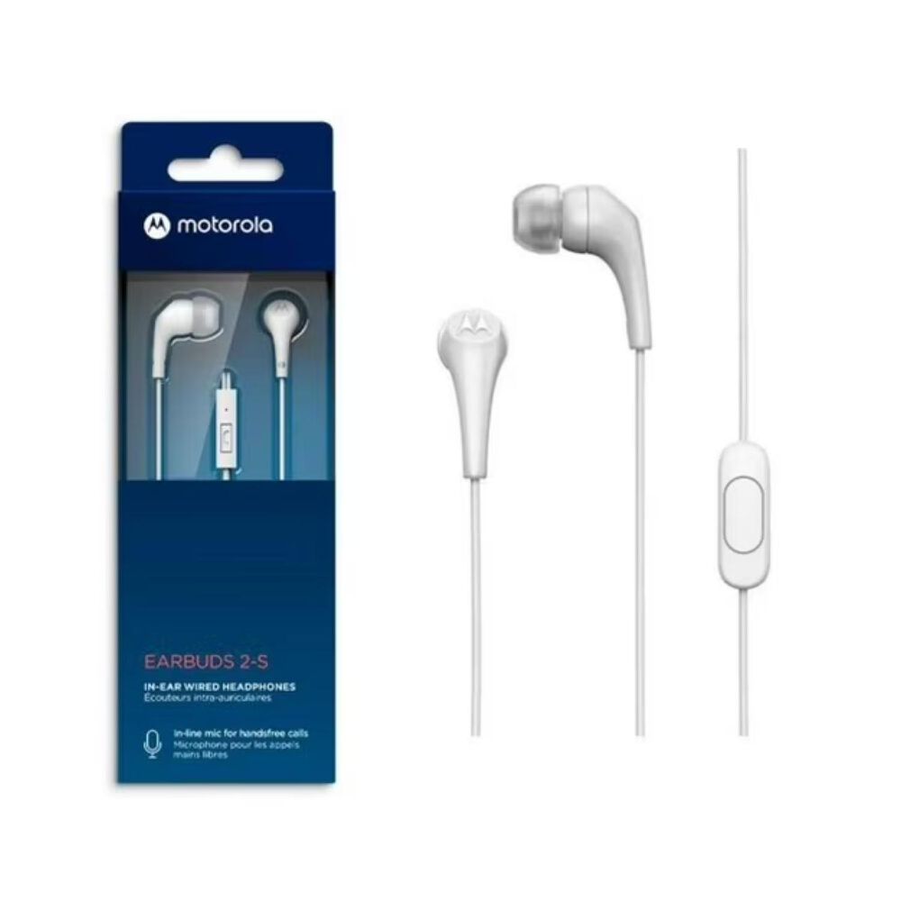 Audifono Manos Libres Jack 3.5 Blanco Earbuds 2 image number 1.0