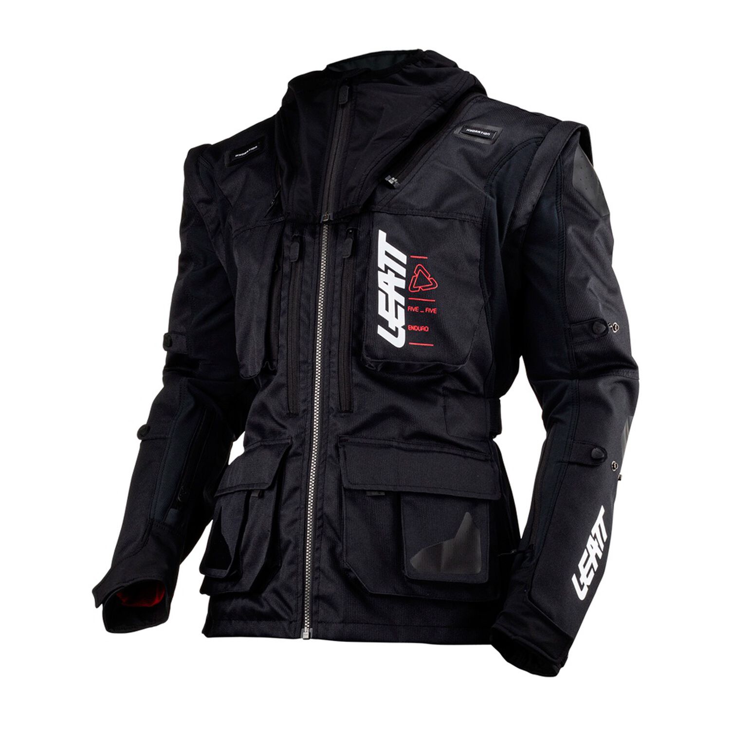 Chaqueta Leatt Moto Enduro 5.5 Negro image number 1.0