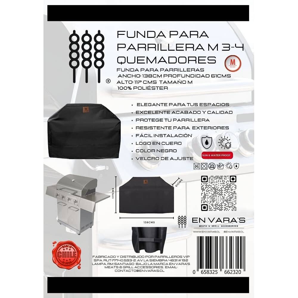 Funda Cobertor Para Parrilla Black En Varas M image number 2.0