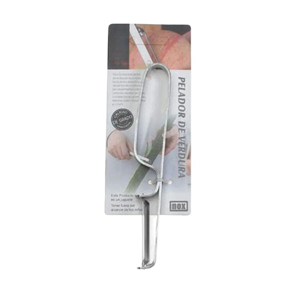 Pelador De Alimentos Verduras 16cm Acero Mango Ergonómico image number 3.0