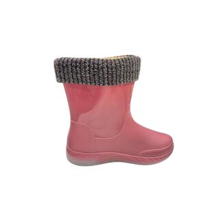 Bota Lluvia Mujer Rosado