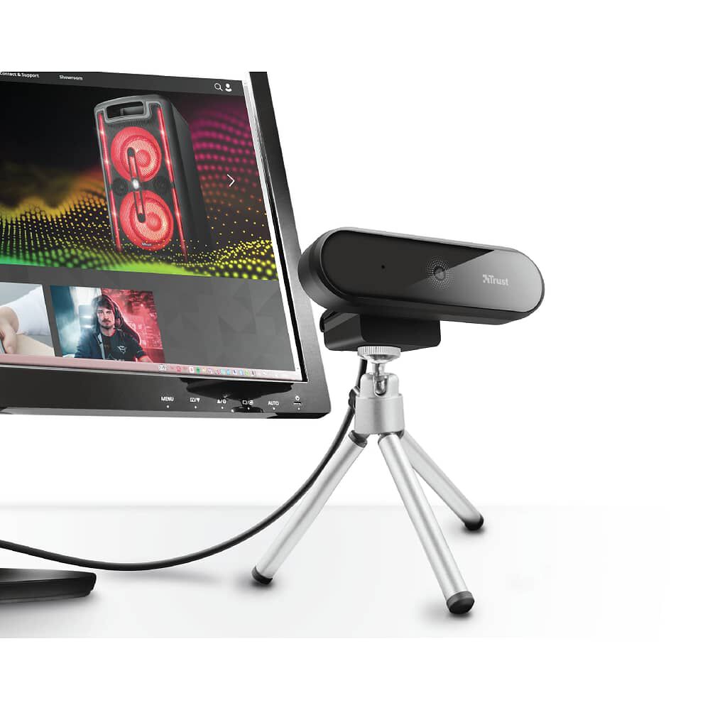 Webcam Profesional Full Hd Trust Tyro Con Mic Y Auto Focus image number 5.0