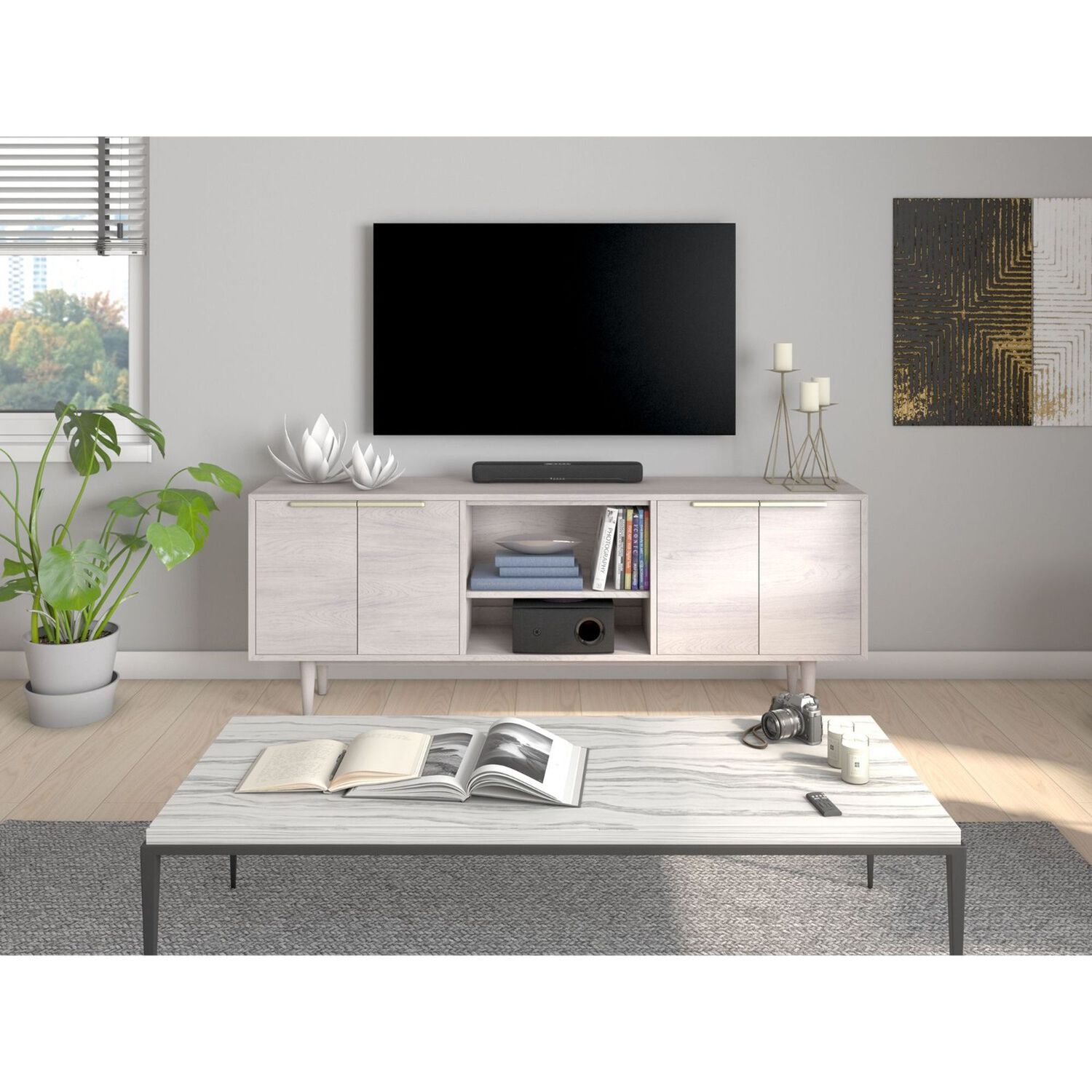 Soundbar Con Subwoofer Sr-c30a Negro Yamaha image number 6.0