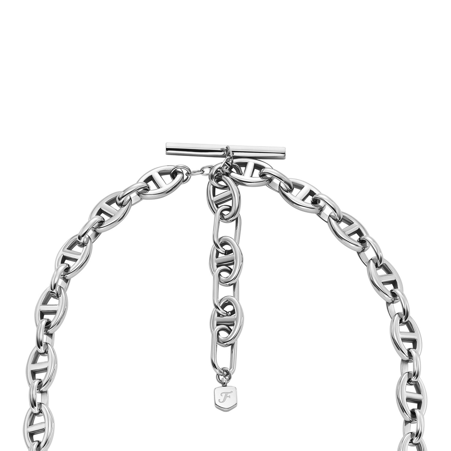 Collar Fossil Ja7242040 Plateado Mujer image number 2.0