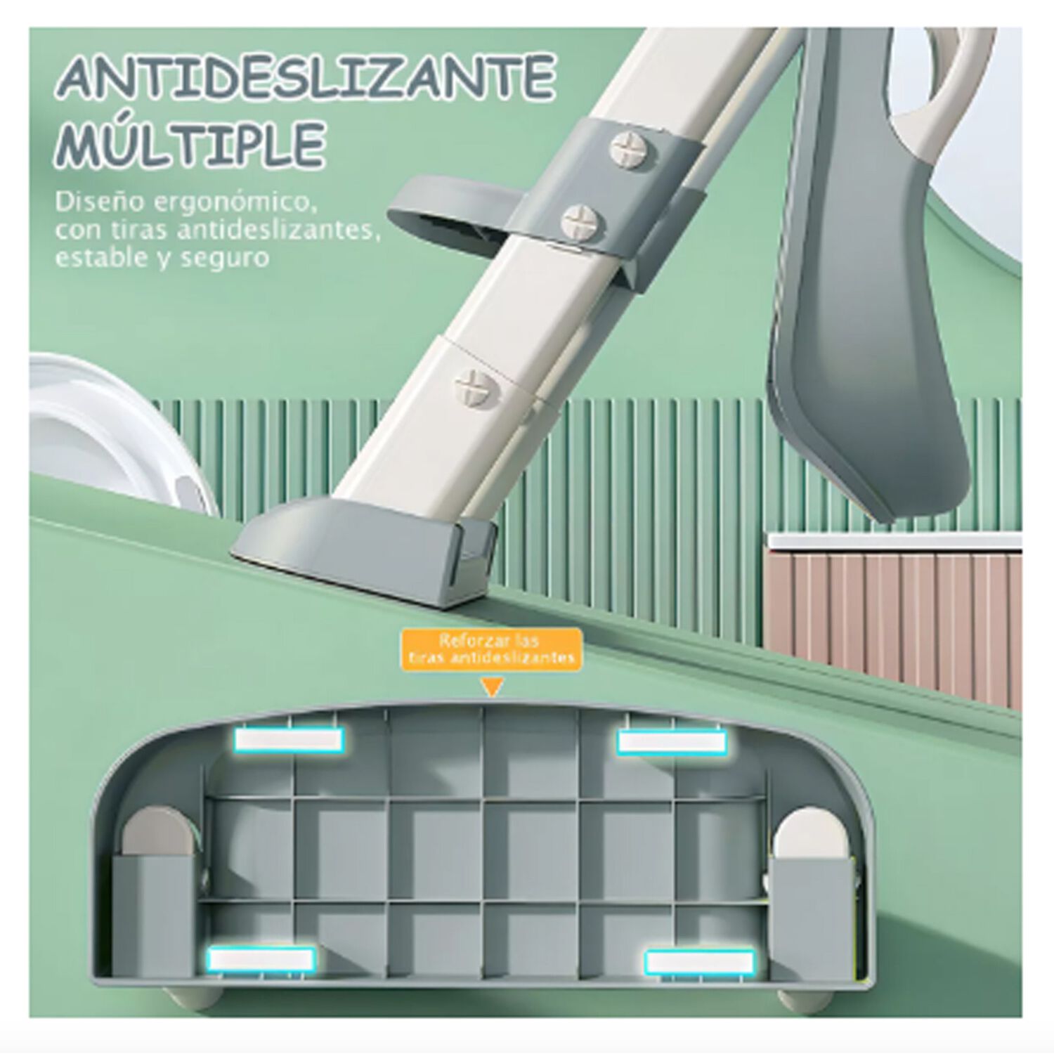 Asiento Reductor Con Escalera Para Ba&ntilde;o Entranamiento Bebe image number 1.0