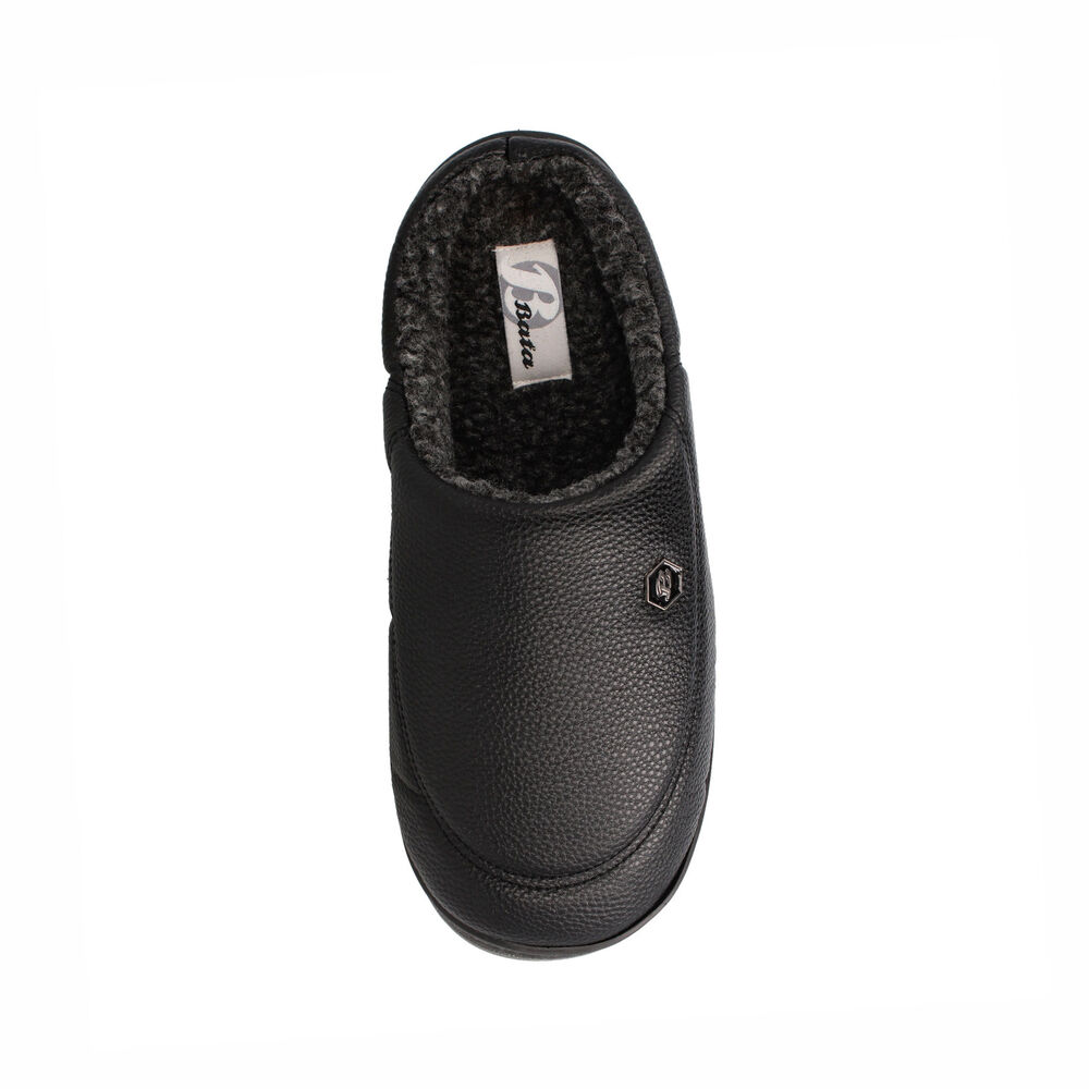 Pantufla Hombre Bata Rogers Negro image number 3.0