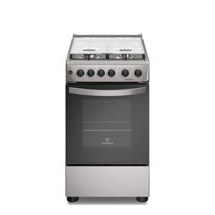 Cocina A Gas 4 Platos Horno Vapor Y Grill Fm4fsc Inox