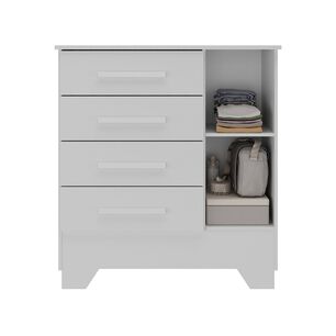 Comoda Di Poretti Design Catavento / 1 Puerta / 4 Cajones