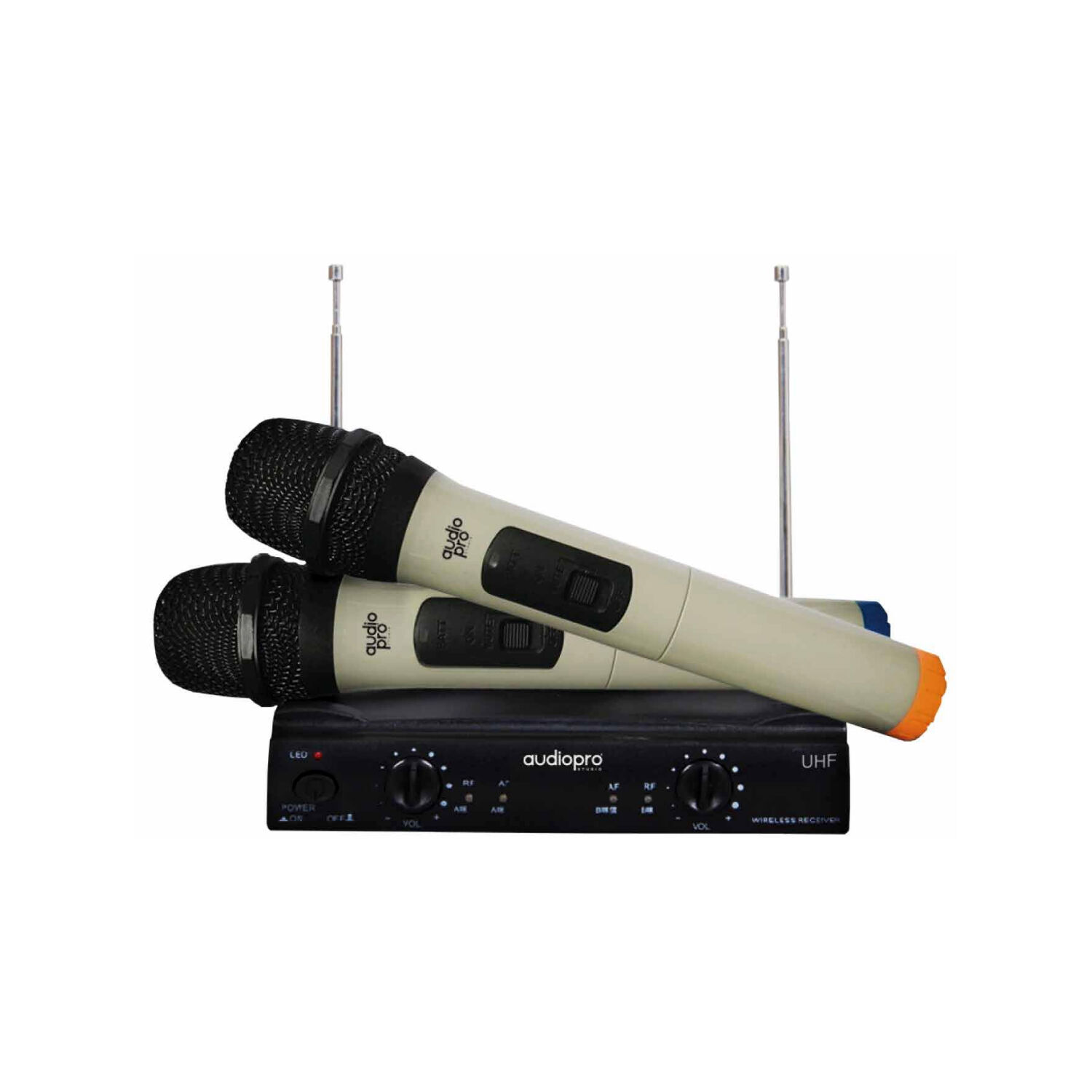 Kit 2 Micr&oacute;fonos Inal&aacute;mbricos + Receptor Uhf - Ps image number 0.0
