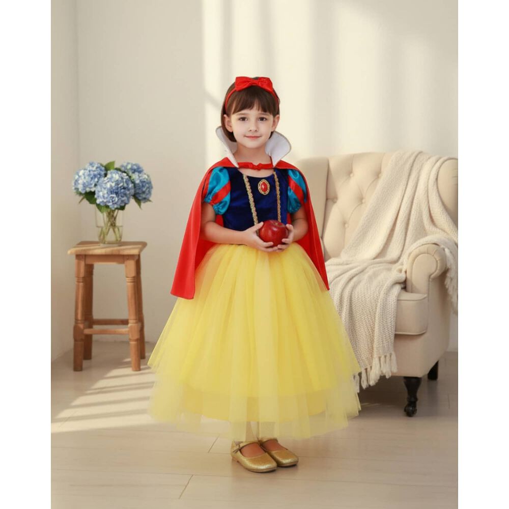 Disfraz Princesas Blanca Nieves Ni&ntilde;a Disney image number 8.0