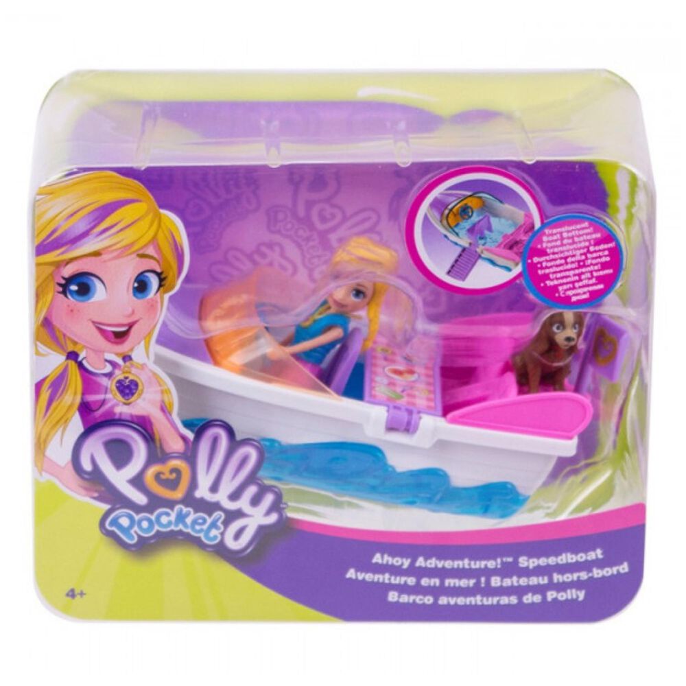 Juguete Aventura Acuatica Lancha Infantil Polly Pocket image number 3.0