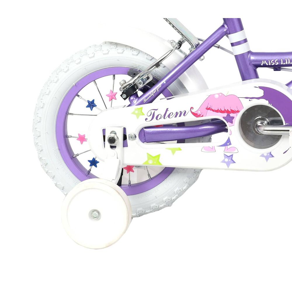Bicicleta Totem Infantil Aro 12 Miss Lilly Color Morado image number 4.0