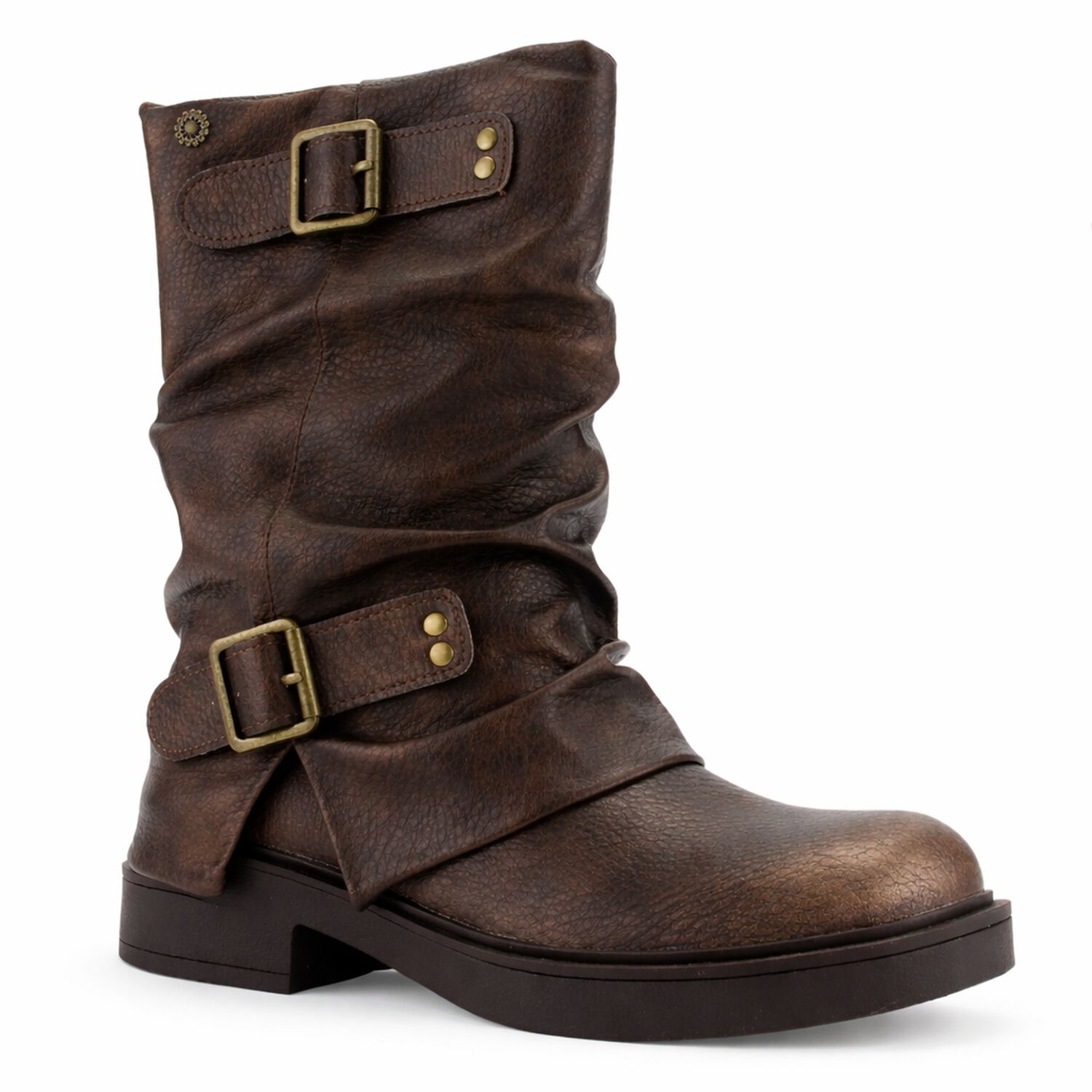 Botin Caf&eacute; Mujer Casual Chalada Biker image number 2.0