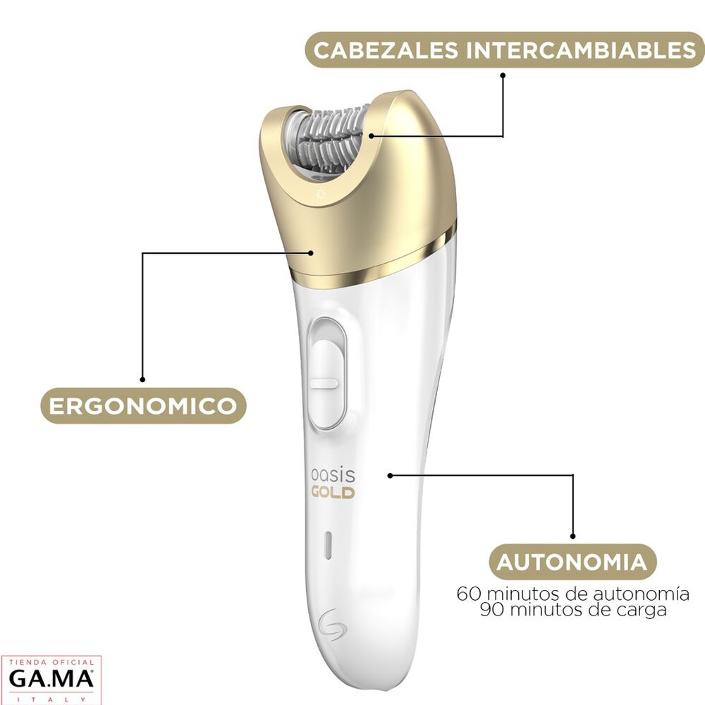 Depiladora De Pinzas Gama Oasis Gold Wet&dry image number 1.0