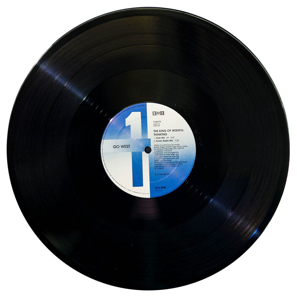 Go West - King Of Wishful Thinking | 12" Maxi Single Usado image number 2.0