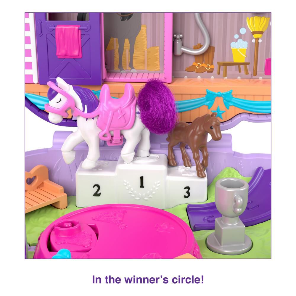Set De Figuras Polly Pocket Estuche De Aventura De Poni image number 2.0