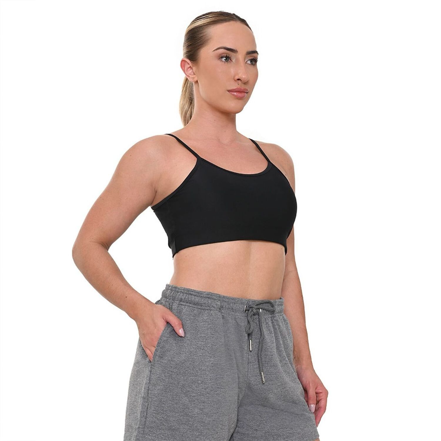 Peto Basic Negro Mujer Olympikus image number 3.0