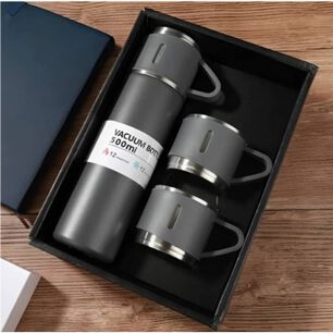 Set Termo Para Agua Con 3 Tazas 500 Ml