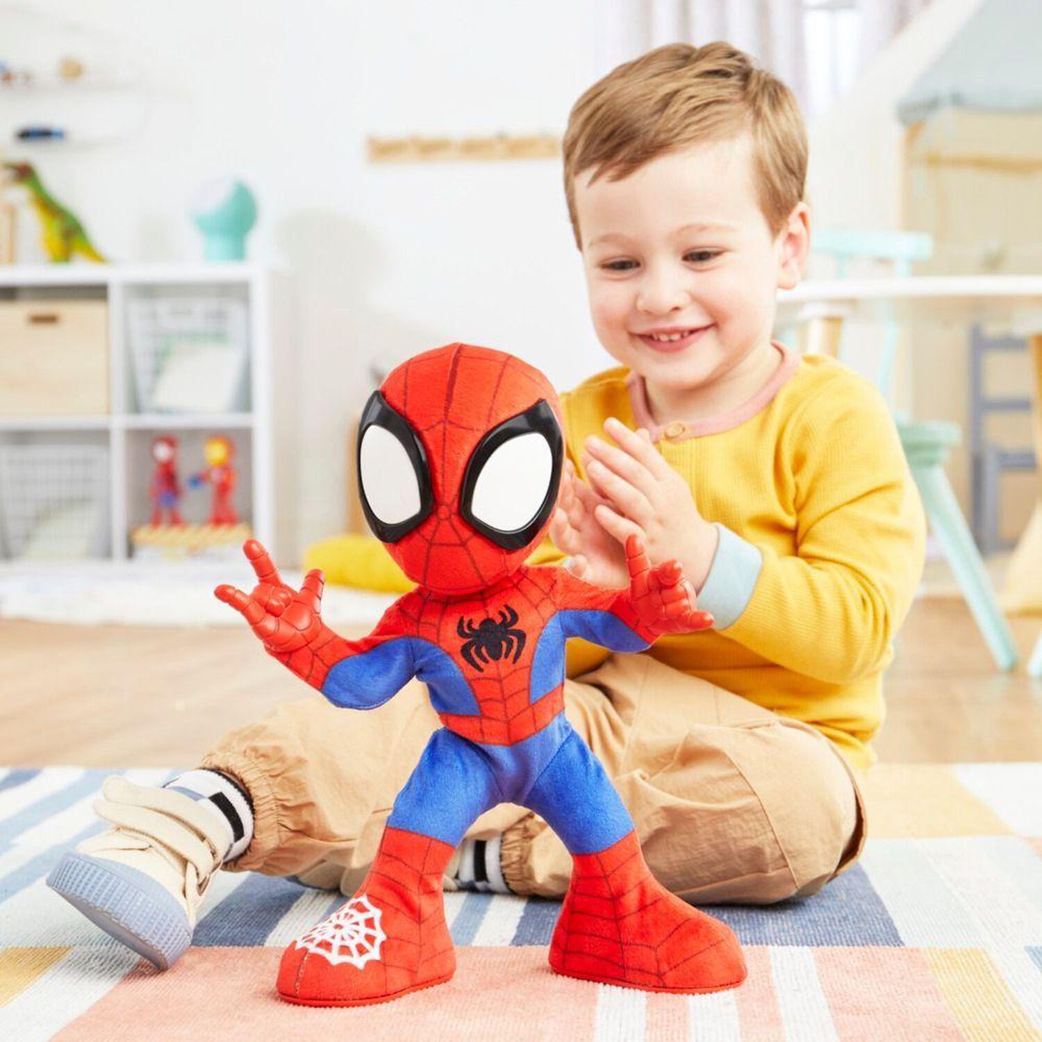 Peluche Spidey & His Amazing Friends Baila Y Gatea Spidey image number 1.0