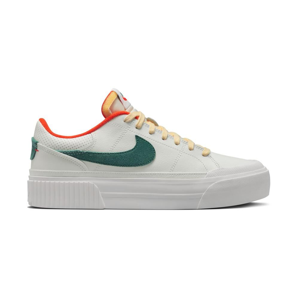 Zapatilla Urbana Mujer Nike Court Legacy Lift Blanco image number 0.0