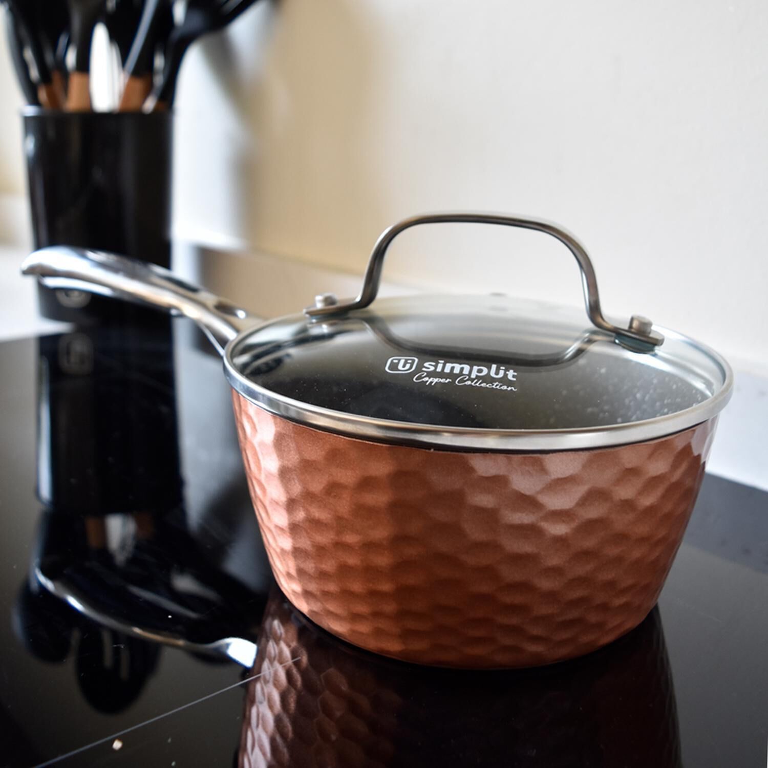 Bater&iacute;a De Cocina Antiadherente Copper 7 Piezas Simplit image number 7.0