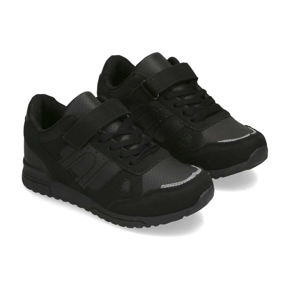 Zapato Escolar Legal Street Unisex Negro image number 1.0