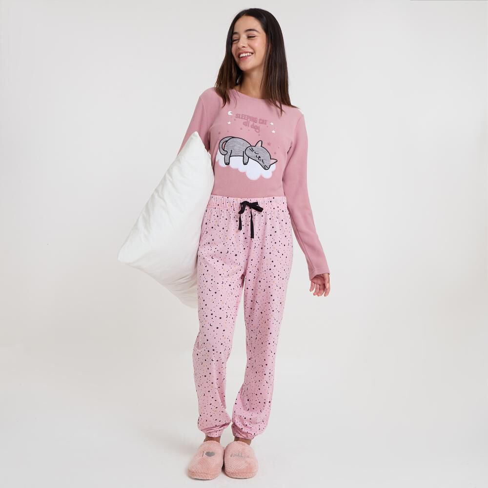 Pantalón De Pijama Estampado Mujer Freedom image number 1.0