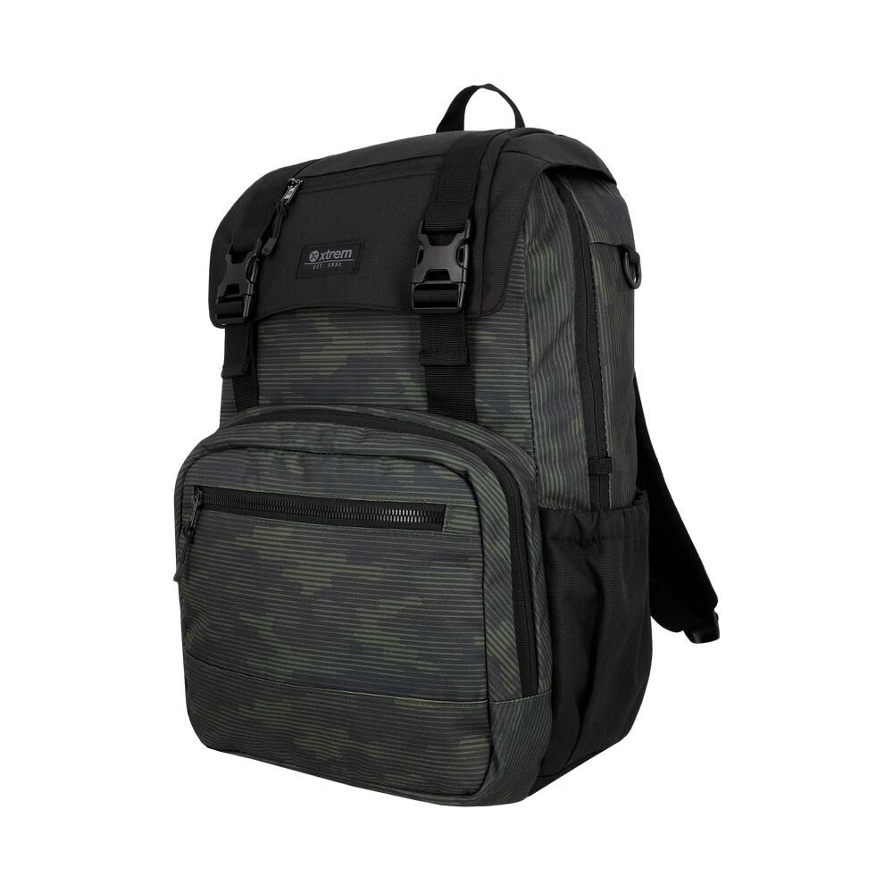 Mochila Notebook Xtrem Kent 6xt Verde Militar 16" image number 2.0