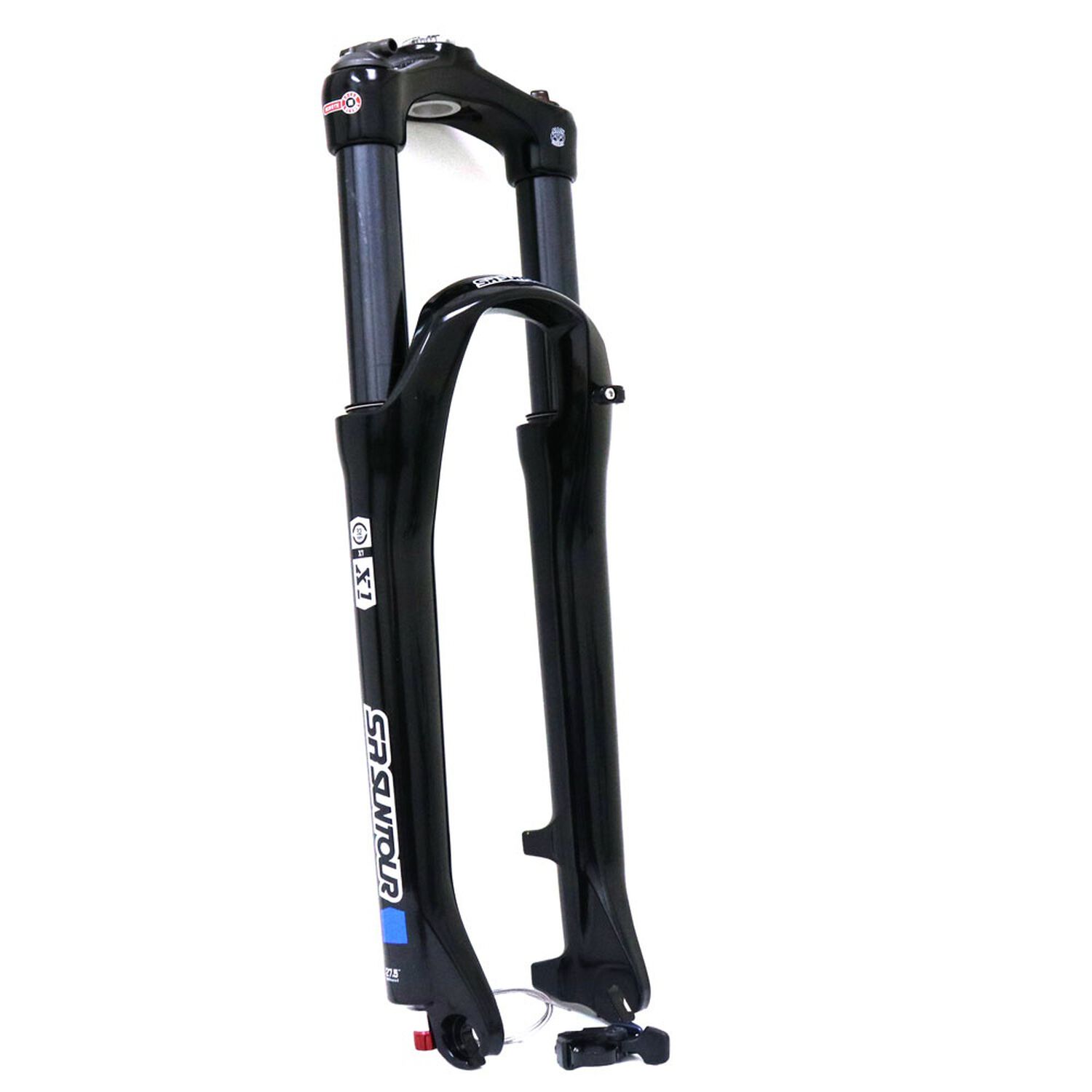 Horquilla Suntour 27.5" X1 Ds Rlr 120mm 9x100mm Negro image number 0.0