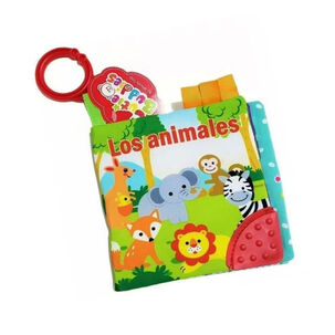 Libro Sensorial Tela Estimulaci&oacute;n Visual Juguete Bebe