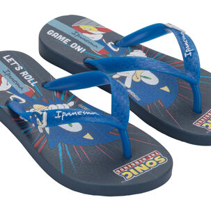 Sandalia Infantil Azul Sonic Lets Ipanema