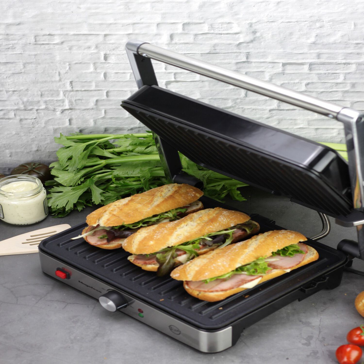Sandwichera - Parilla Grill Magefesa Texas Mgf4635 image number 6.0