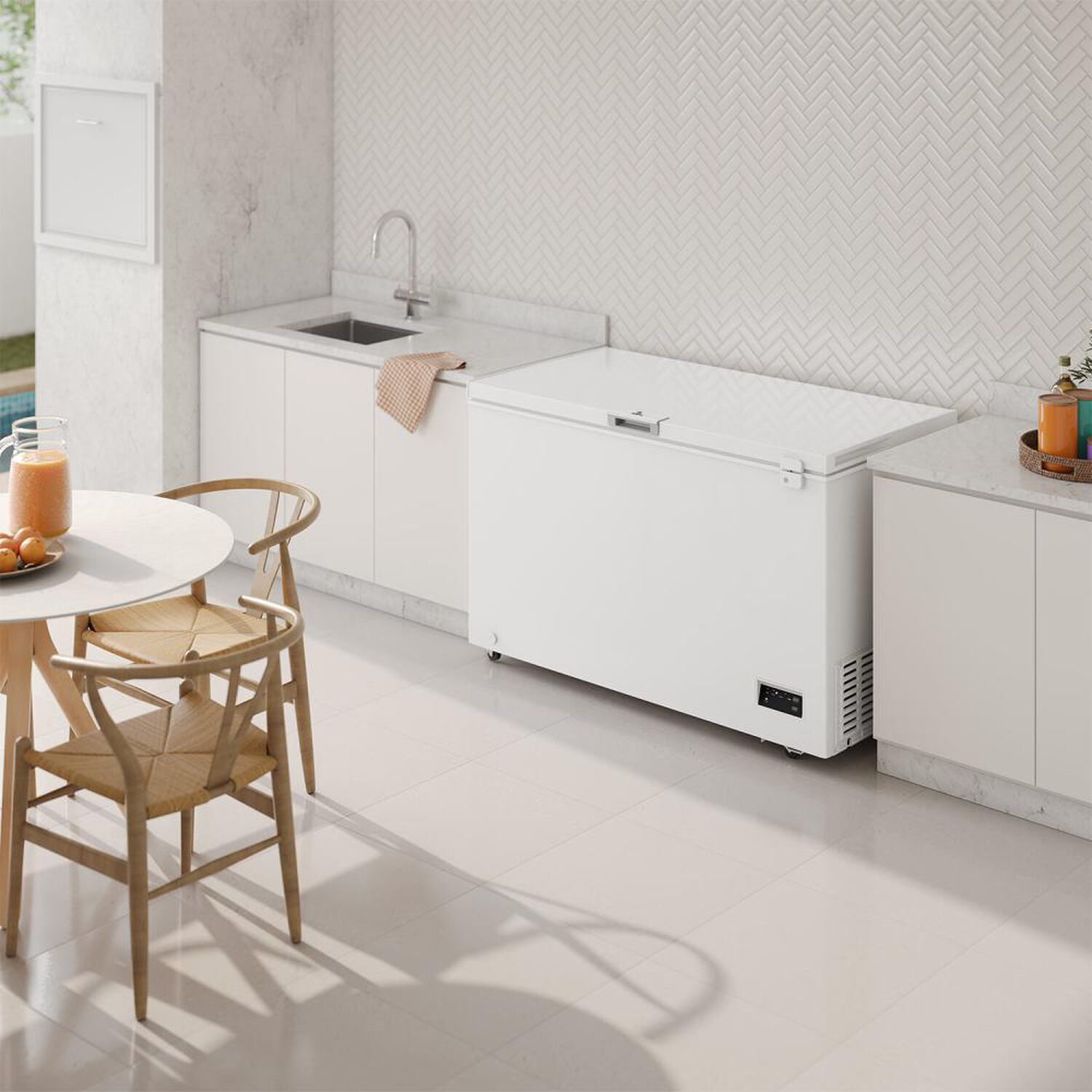 Freezer Horizontal Mademsa M400di / Fr&iacute;o Directo / 371 Litros / D image number 5.0