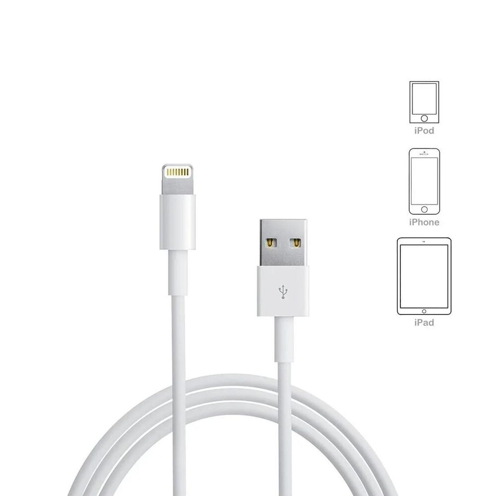 Cable De Datos Apple Lightning A Usb Original 1 Metro image number 3.0
