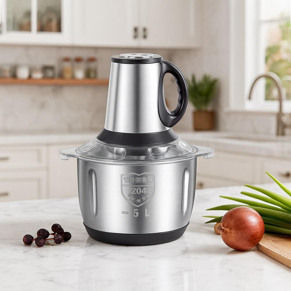 Triturador Procesador De Alimentos Electrico 5 Litros 500w Picador image number 1.0