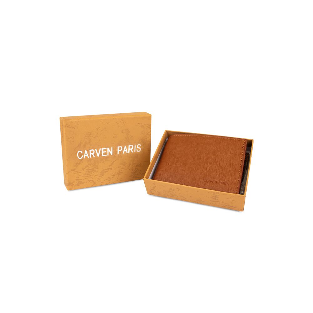 Billetera Hombre Bruno Caf&eacute; Con Monedero Carven Paris image number 1.0