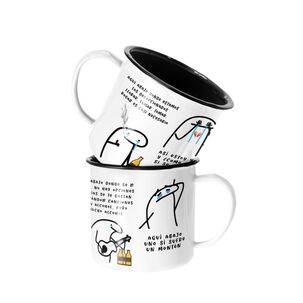 Taza Enlozada Lechera Christian Nodal Aqu&iacute; Abajo