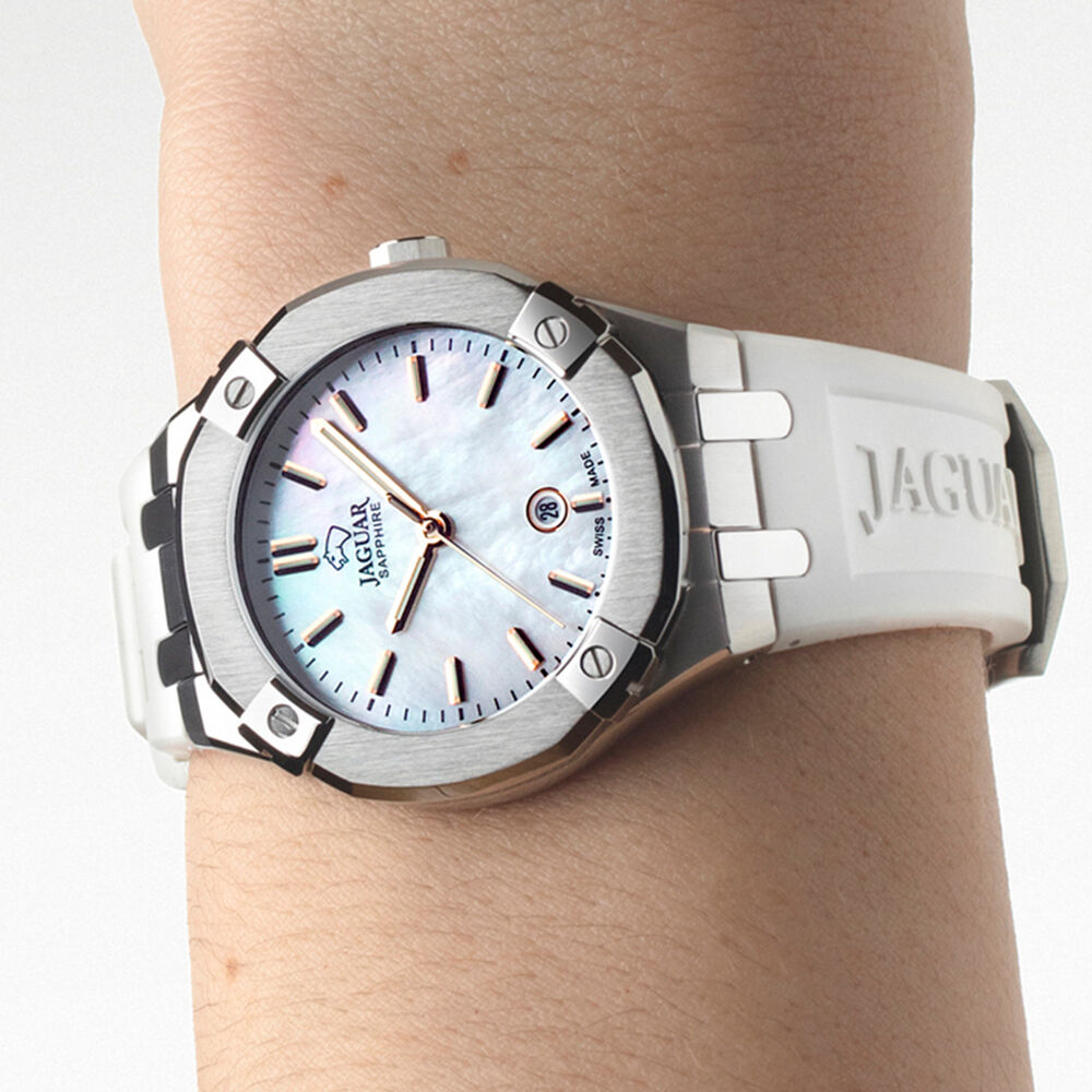 Reloj J1017/1 Jaguar Swiss Blanco Mujer Diplomatic image number 1.0
