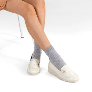 Mocasin Casual Mujer Charol Vintage Comodo Cuña Weide Jml10